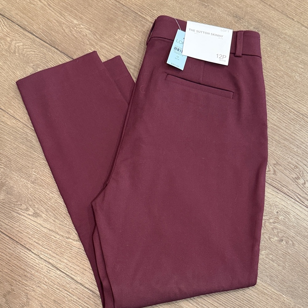 LOFT Women’s Cranberry Trousers